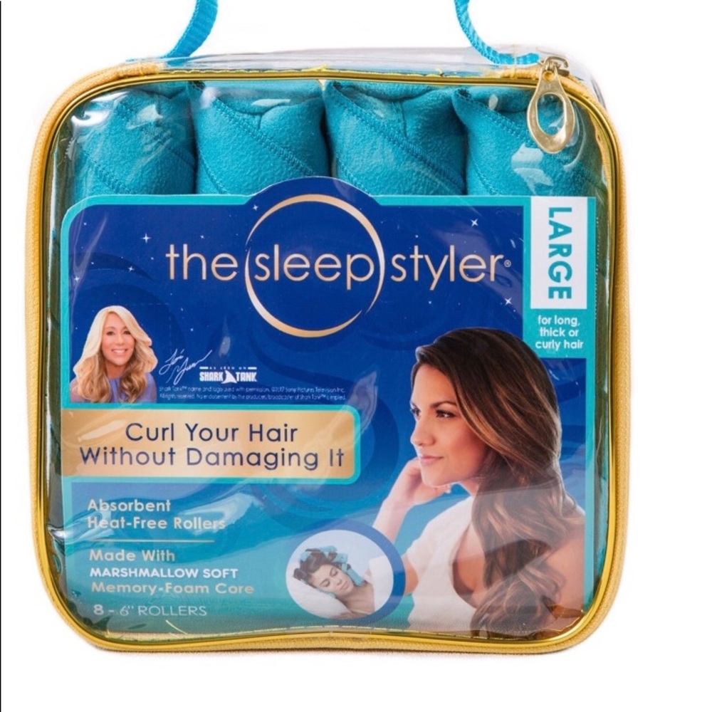 Sleep styler large curlers, used only once!